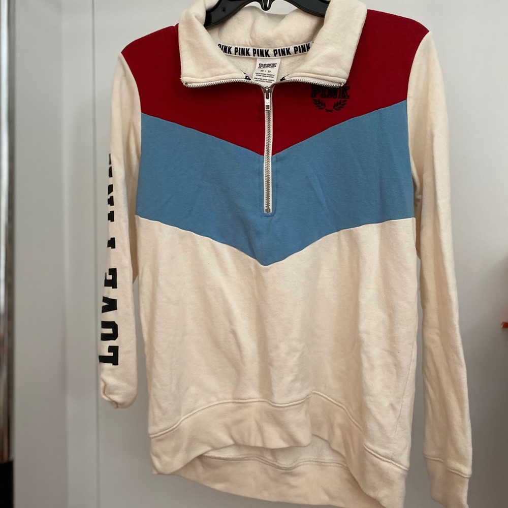 PINK Quarter Zip Pullover